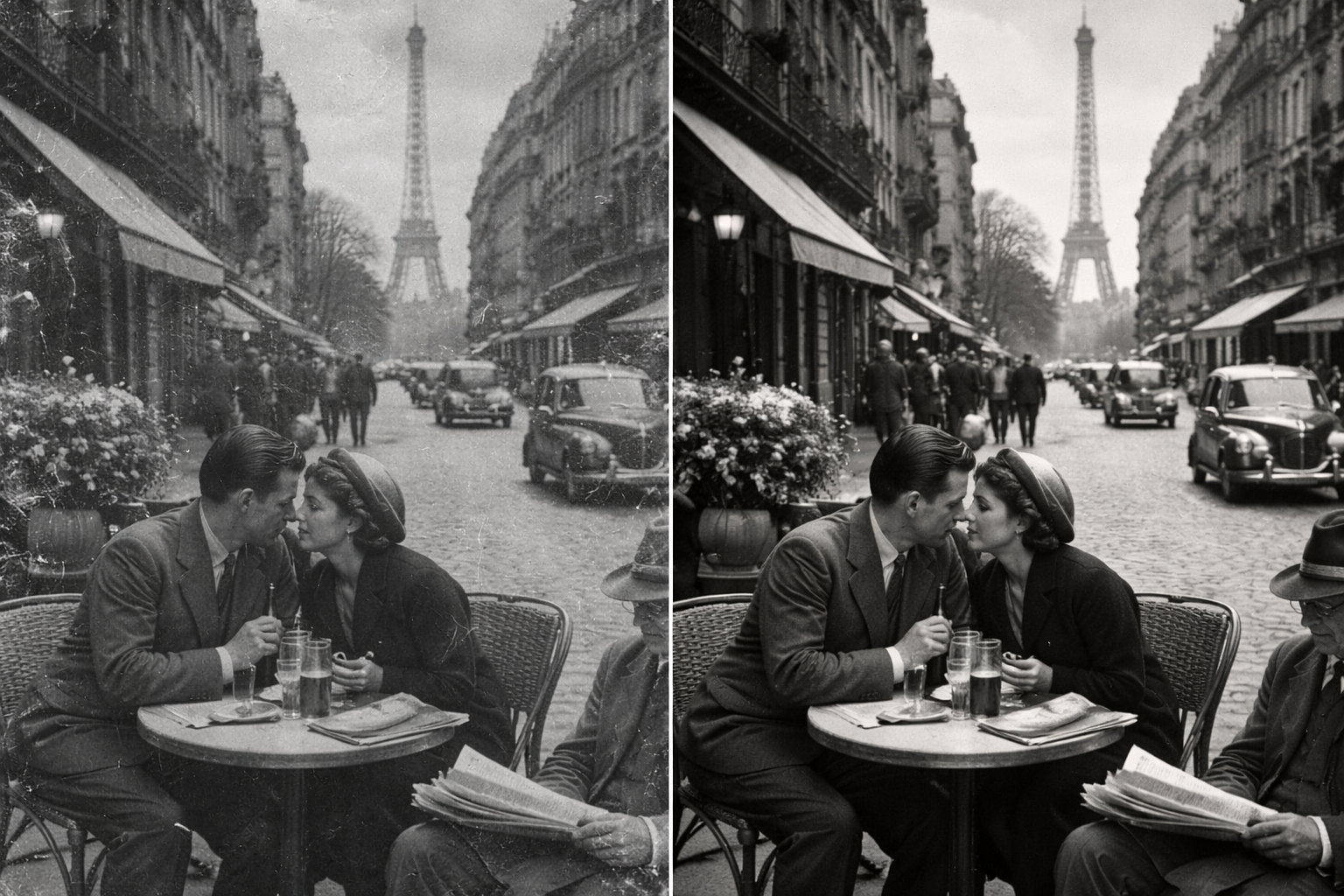 After restoration - Restored